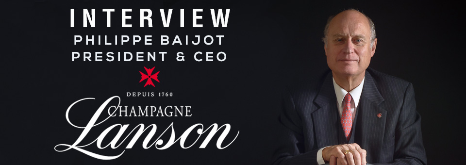 Philippe Baijot President of Lanson Champagne