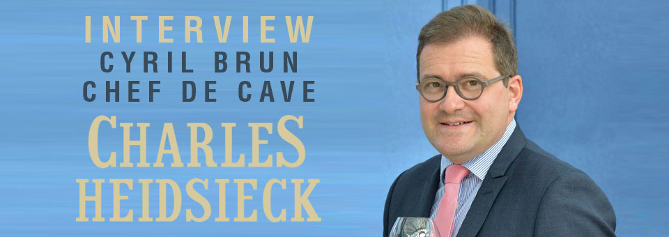 Interview with Cyril Brun Charles Heidsieck