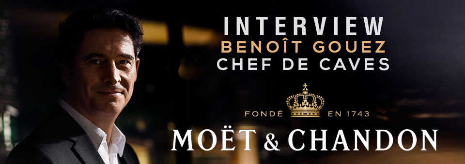 Benoit Gouez Chef de Caves of Moët & Chandon