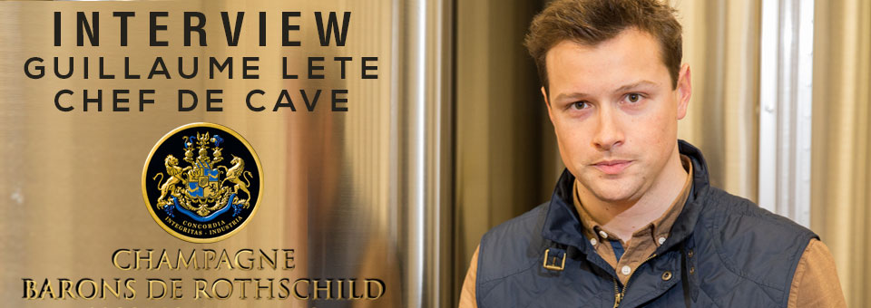 Guillaume Lete Champagne Barons de Rothschild